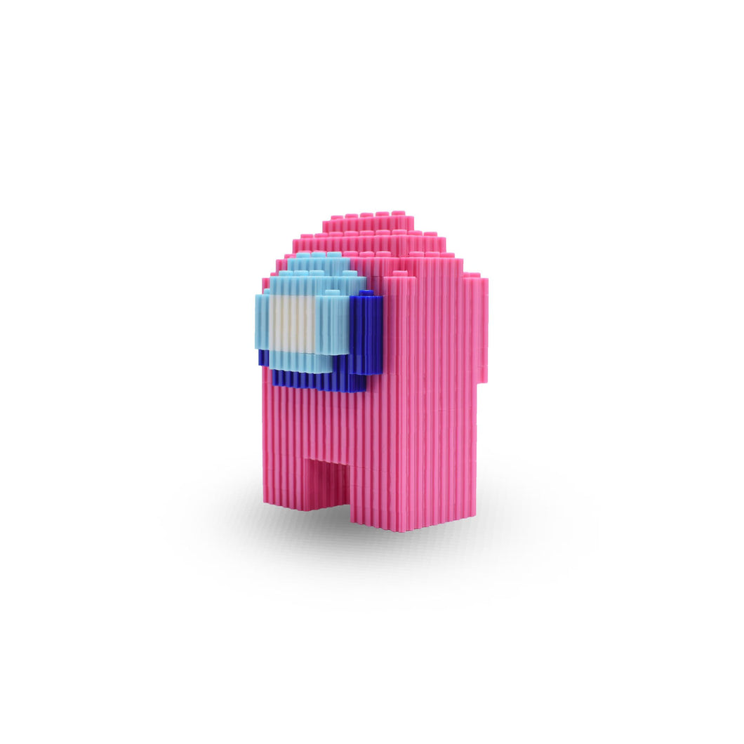 Pink Crewmate  - 3D Set