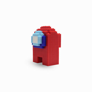 Red Crewmate - 3D Set